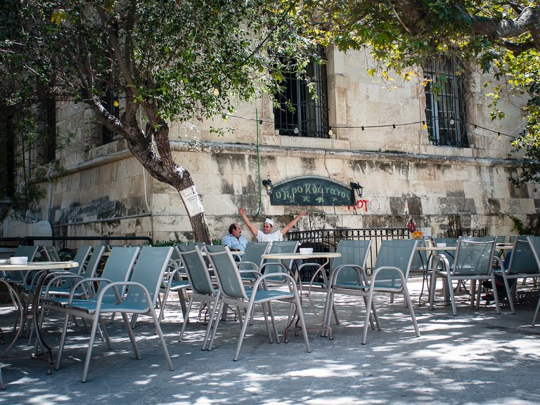 Crete, chairs